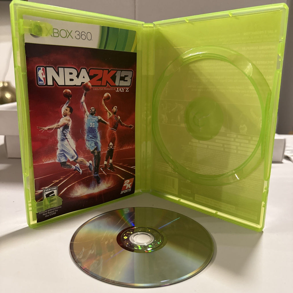 NBA 2K13 Xbox 360, CIB w/ Disc, Case, & Manual Included
