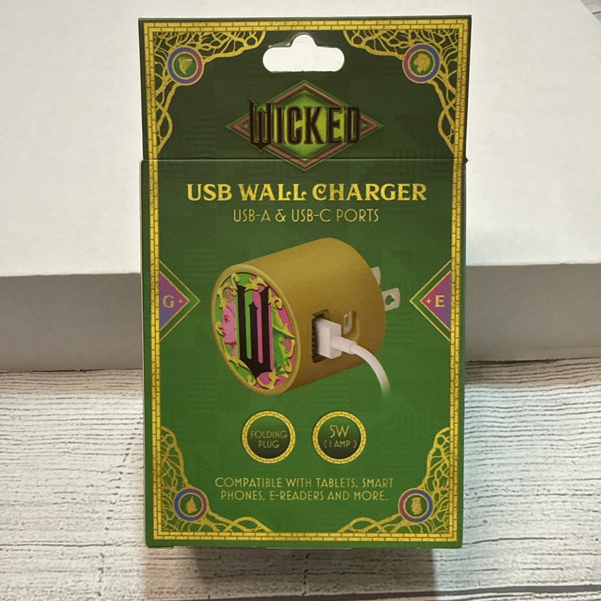 Wicked USB Wall Charger NEW