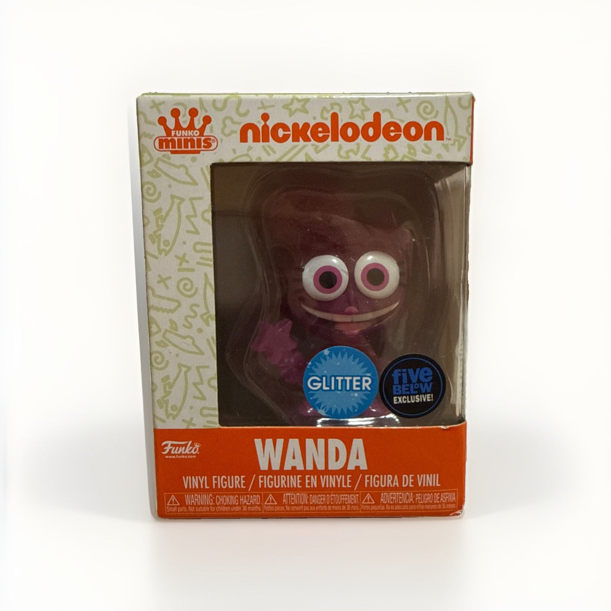 FUNKO Minis Nickelodeon Wanda (Glitter) - Five Below Exclusive
