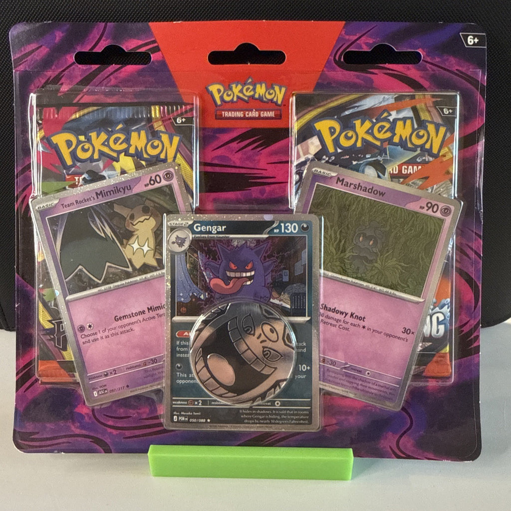 Pokemon TCG: Enhanced 2-Pack Blister (Gengar, Marshadow & Team Rocket's Mimikyu)