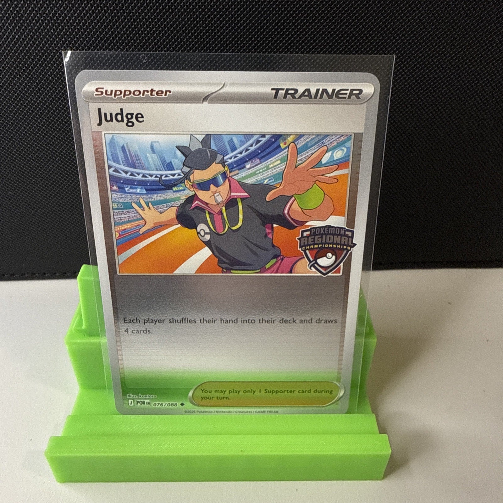 Judge 076/088 Pokemon TCG Los Angeles Regionals Promo Card