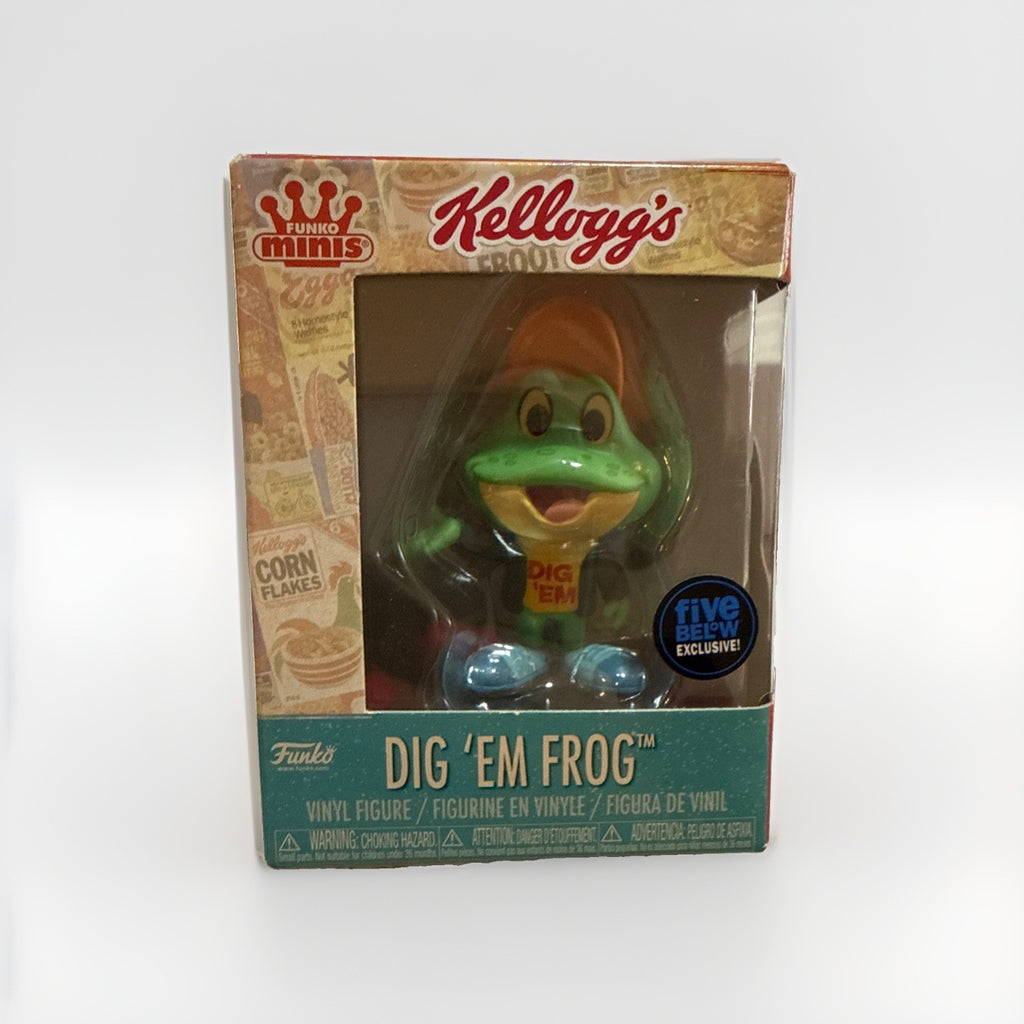Funko Minis Kellogg's Dig 'Em Frog Collectible Vinyl Figure Five Below Exclusive