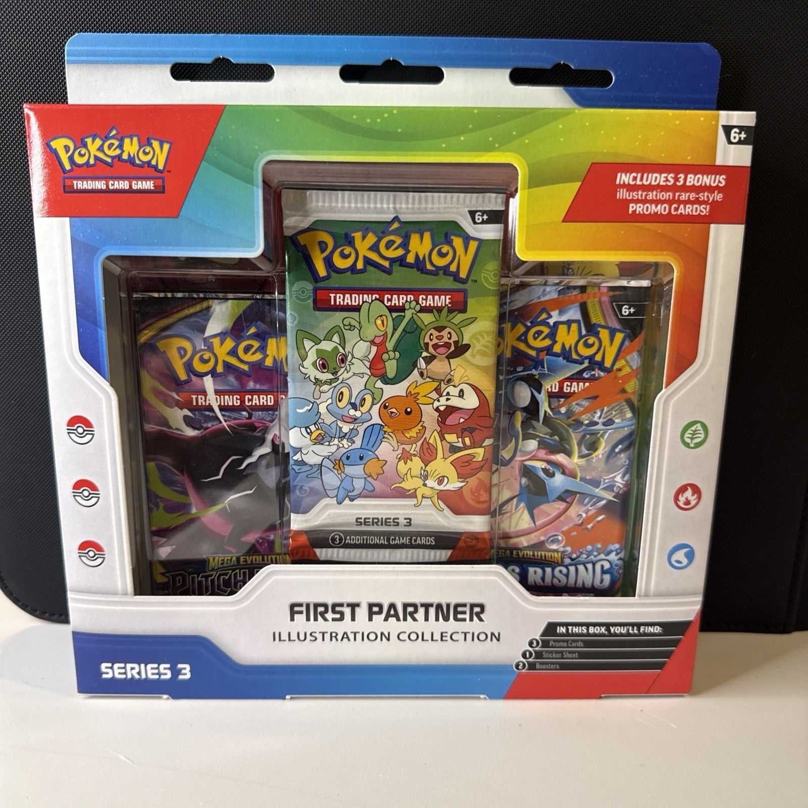 Pokémon TCG First Partner Illustration Collection Series 3 3-Pack Box