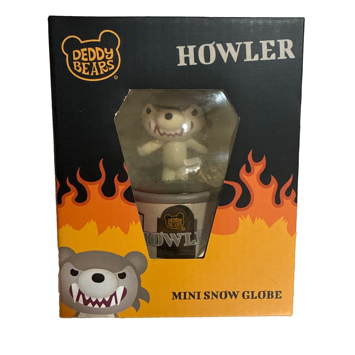 Deddy Bears HOWLER Mini Snow Globe New Surreal Entertainment New In Box