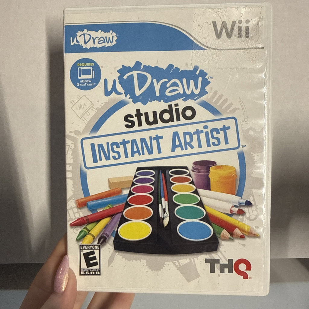 uDraw Studio: Instant Artist (Nintendo Wii) CIB COMPLETE