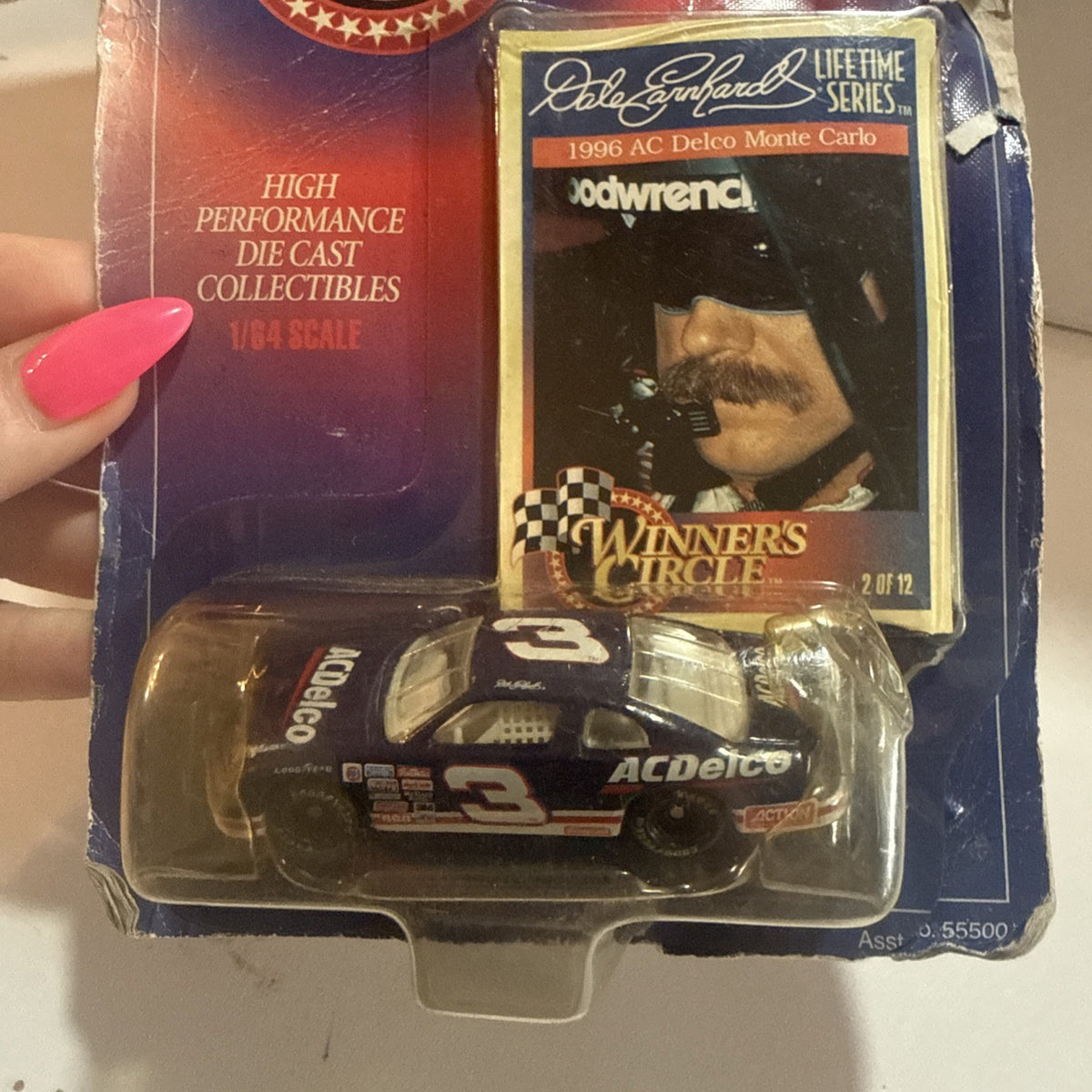 Winner's Circle Lifetime Dale Earnhardt #3 1996 AC Delco Monte Carlo 2 Of 12