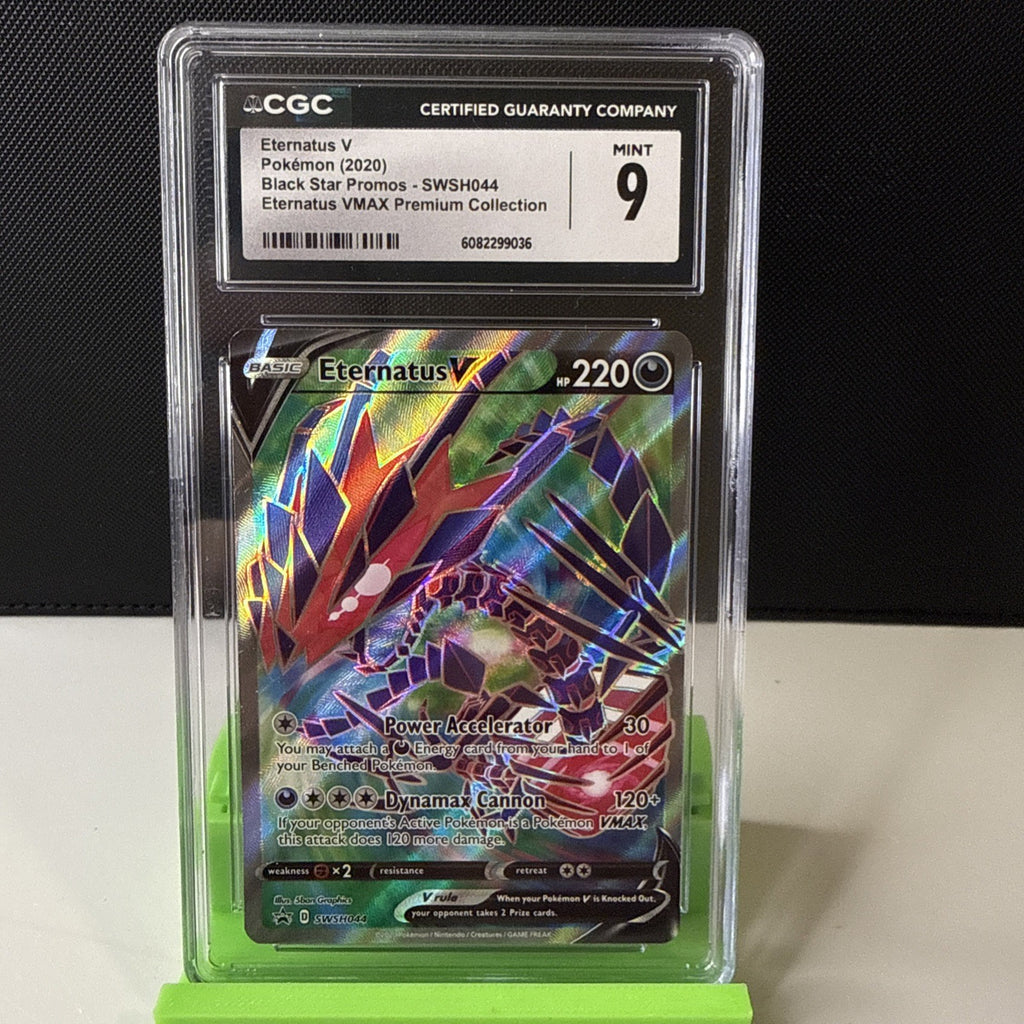 2020 POKÉMON BLACK STAR PROMOS #SWSH044 ETERNATUS V CGC 9