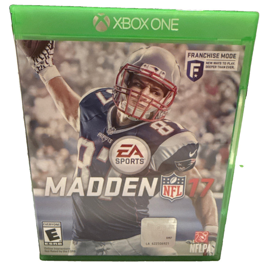 Madden NFL 17 Microsoft Xbox 1 One Complete In Box CIB Tested EA Sports Authenti