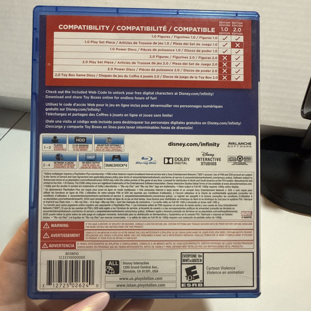 Disney Infinity - 2.0 Edition | CIB Complete | Sony PlayStation 4 | Fast shippin