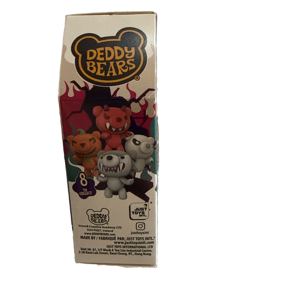 NEW Deddy Bears Squash Mini Figure 3" Collectible Toy NIB Halloween Horror