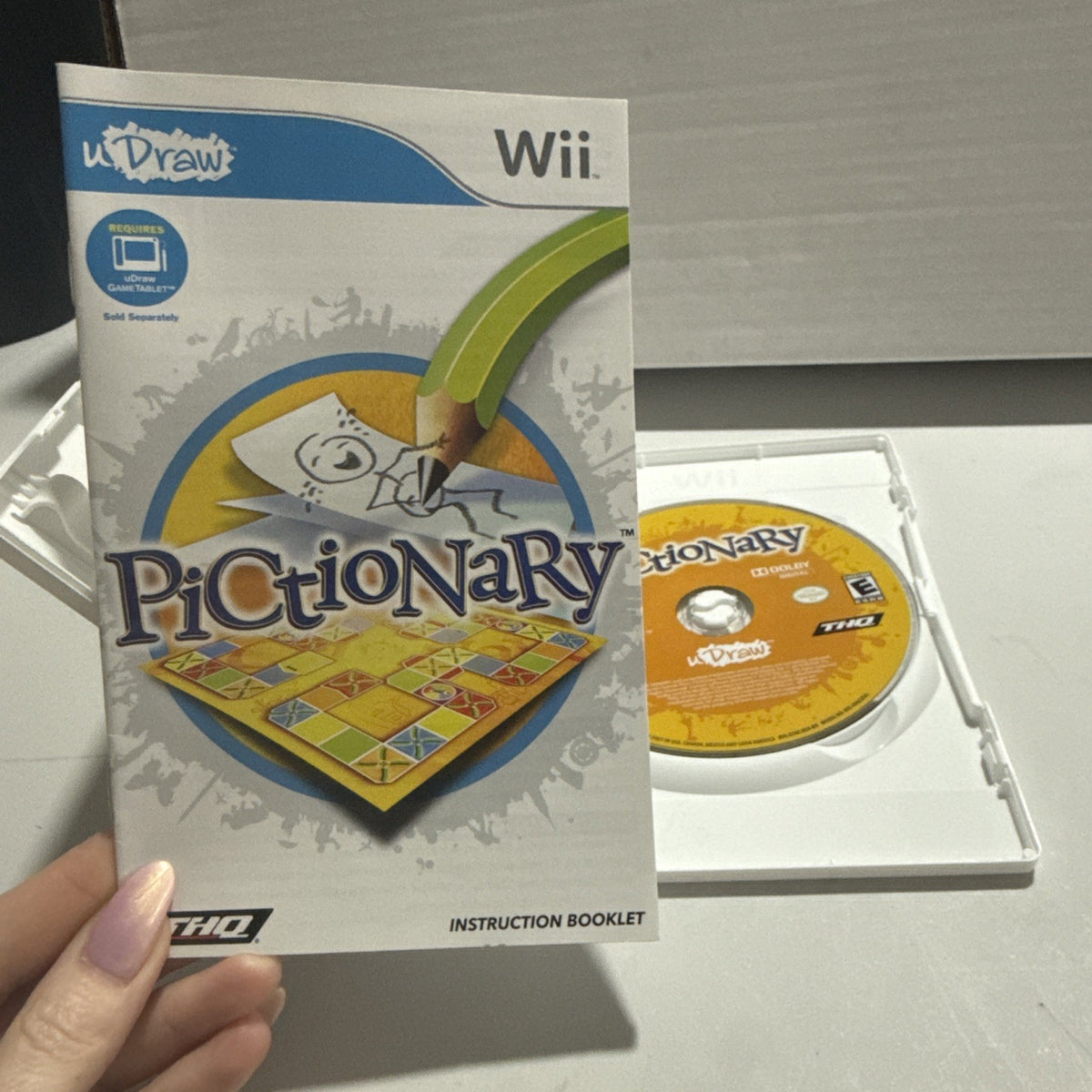 Pictionary (Nintendo Wii, 2010) CIB