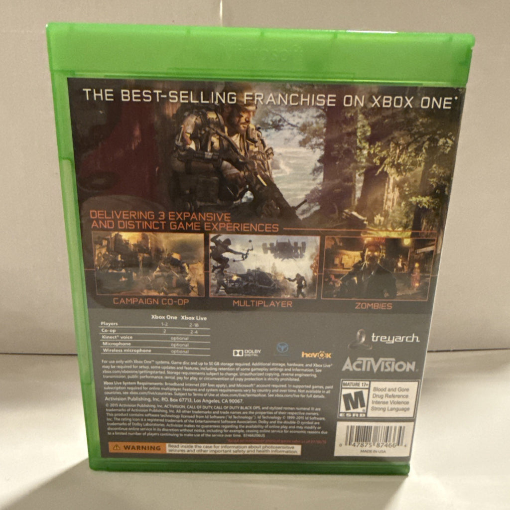 Xbox One Call of Duty Black Ops III CIB