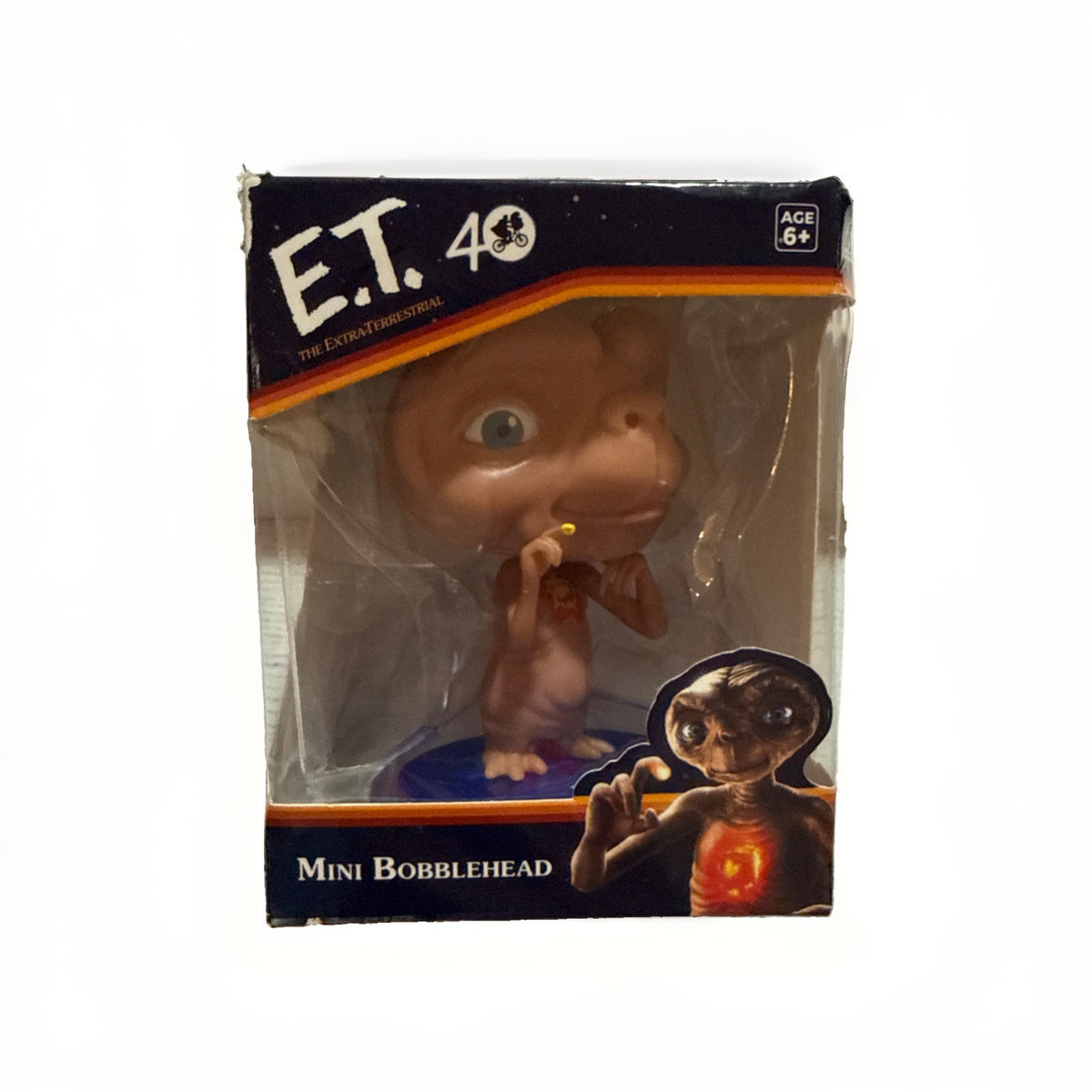 E.T. Extra Terrestrial Mini Bobblehead 40th Anniversary Universal Culturefly 3.5