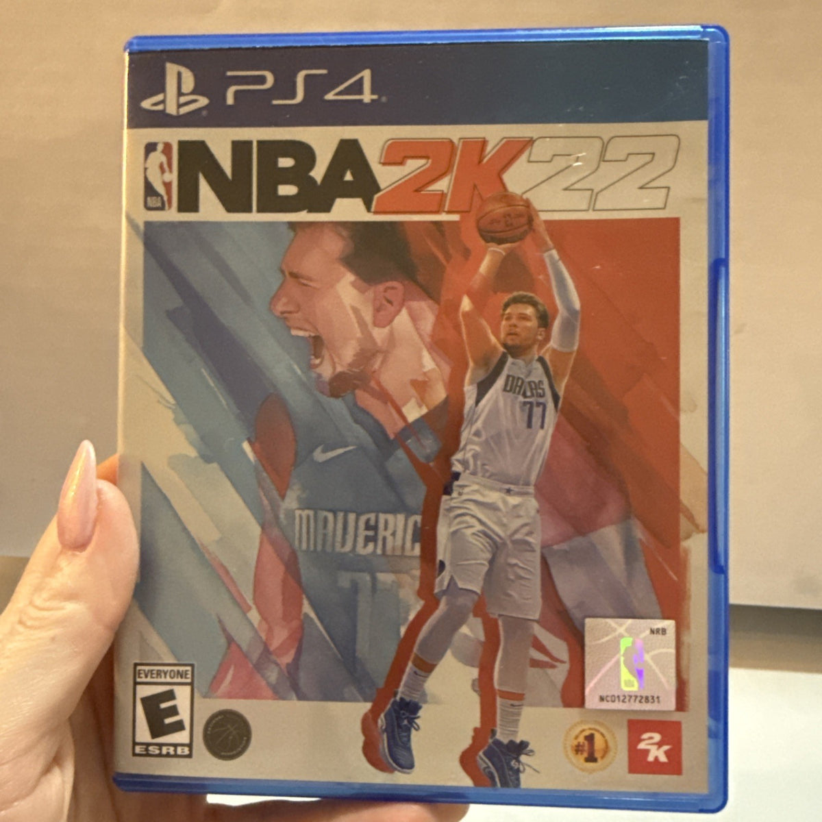 NBA 2K22 Sony Playstation 4 PS4 Video Game 2021 Disc and Case