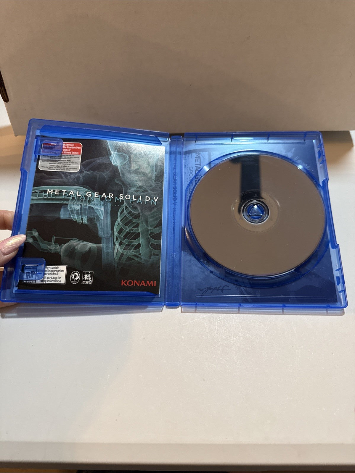 Metal Gear Solid V: Ground Zeroes (Sony PlayStation 4, 2014) - Complete in box