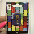 FIFA 2026 World Cup Soccer Pin USA Official Licensed Gold Blue