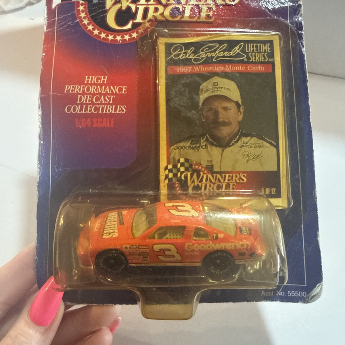 Winner's Circle Dale Earnhardt Wheaties NASCAR, 1997, 1:64, Kenner by Hasbro
