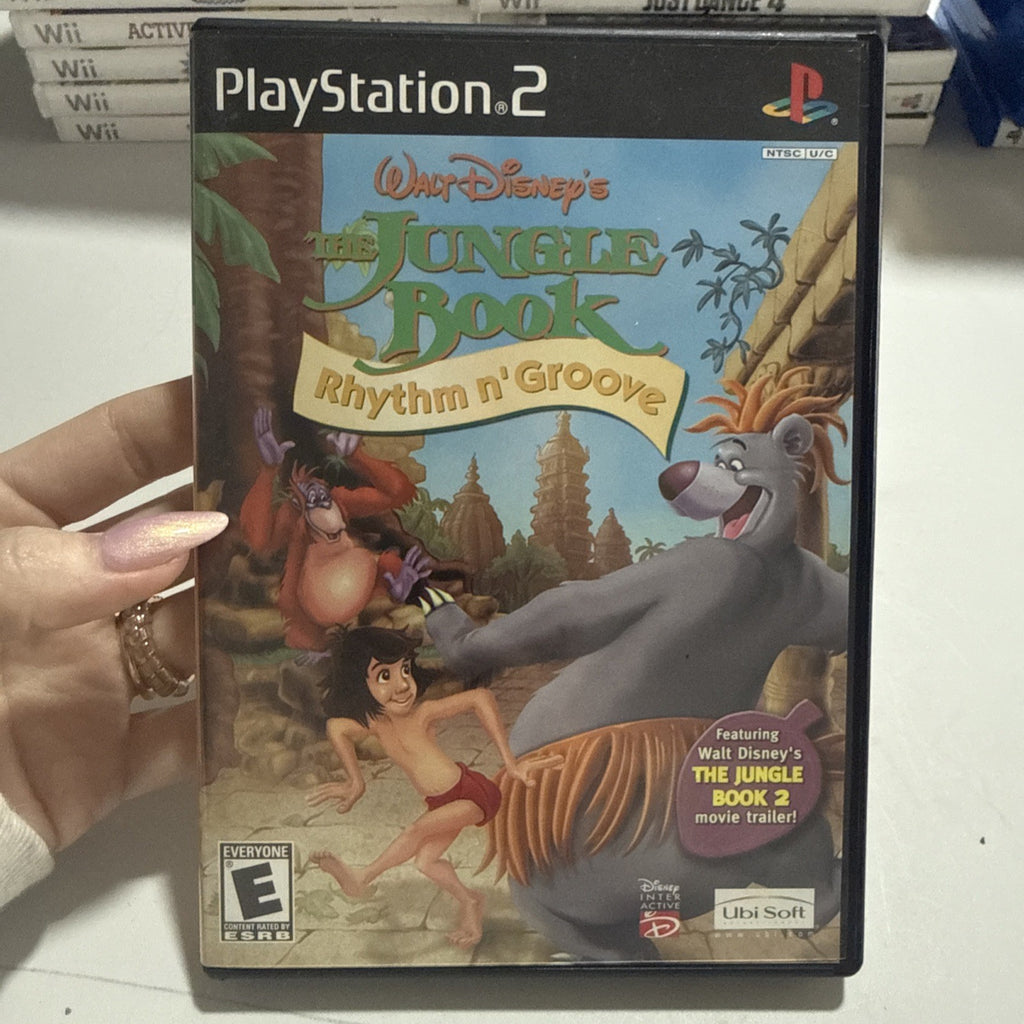 The Jungle Book: Rhythm n' Groove (PS2, 2002) CIB Black Label Reg Card Disney