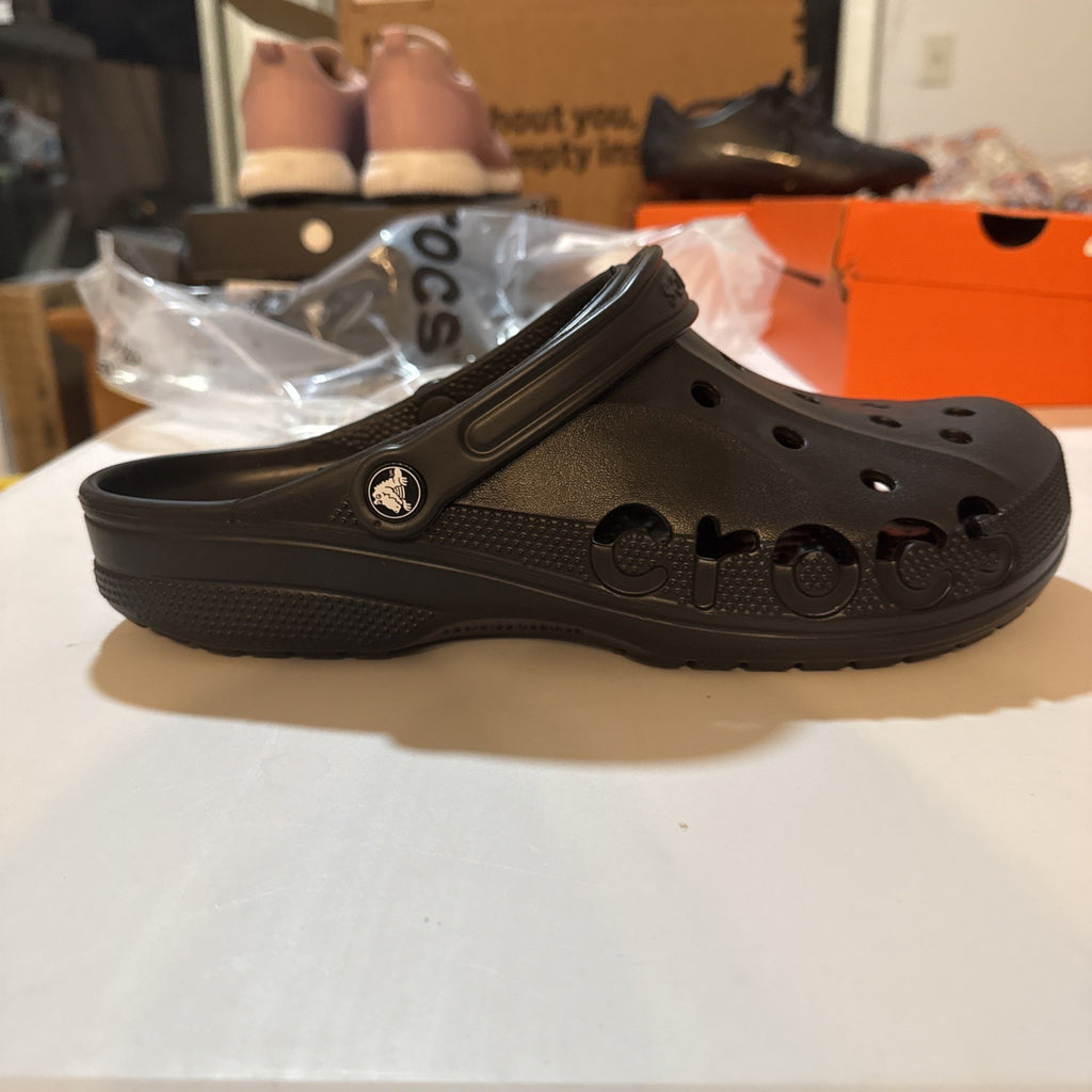 Crocs Baya Clogs for Men Size 12- Black