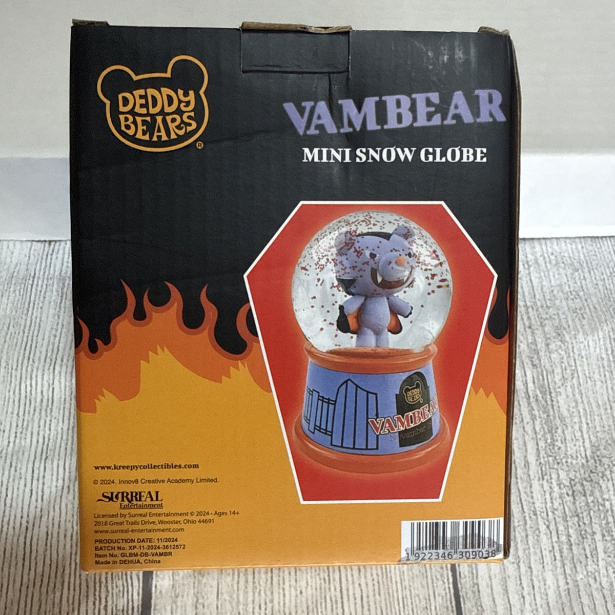 Deddy Bear Vambear Mini Snowglobe