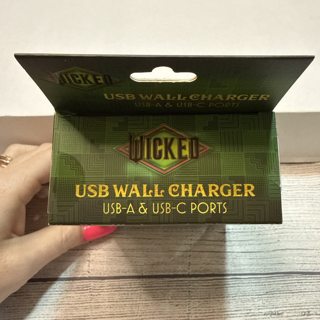Wicked USB Wall Charger NEW