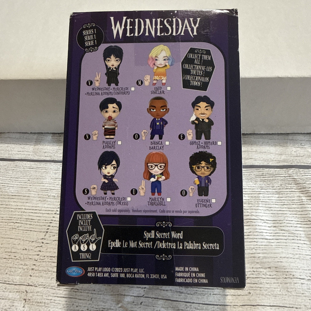 Wednesday Netflix Bianca Barclay Collectible Mini Figure Series 1 with Thing New