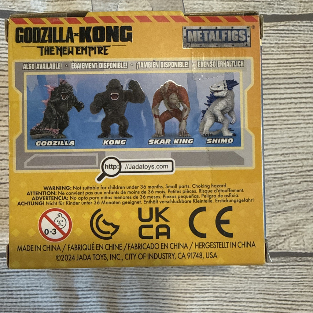 Godzilla X Kong The New Empire Kong Jada Metalfigs Keychain Toy 2024 New