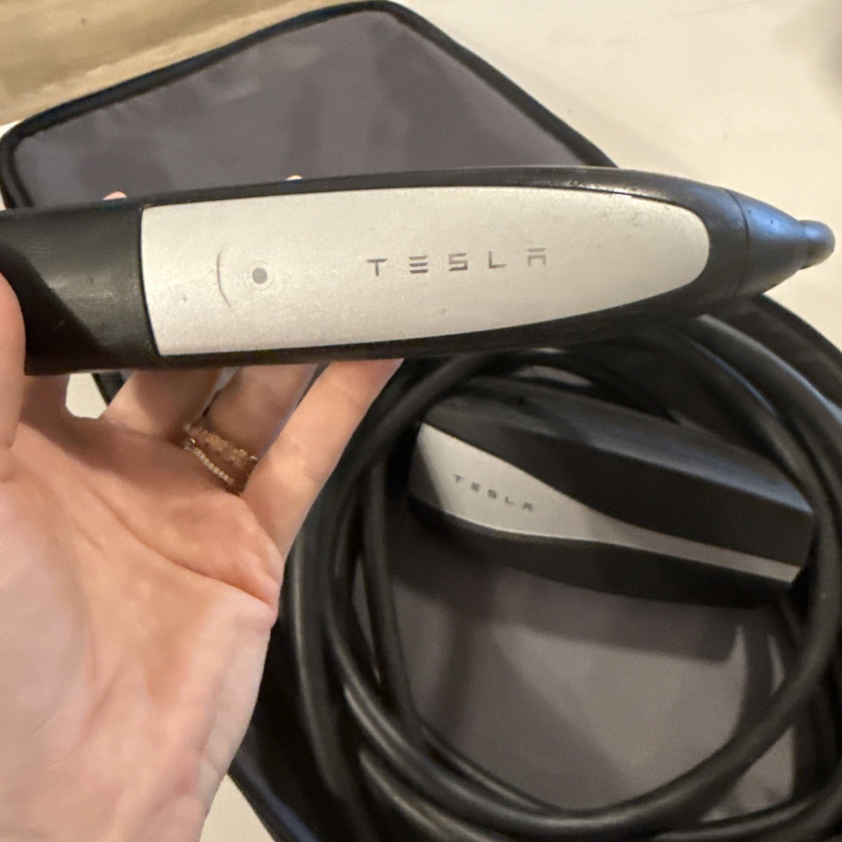 Tesla Gen 2 Mobile Connector Charger for Models S, 3, X, and Y, With Case - USED