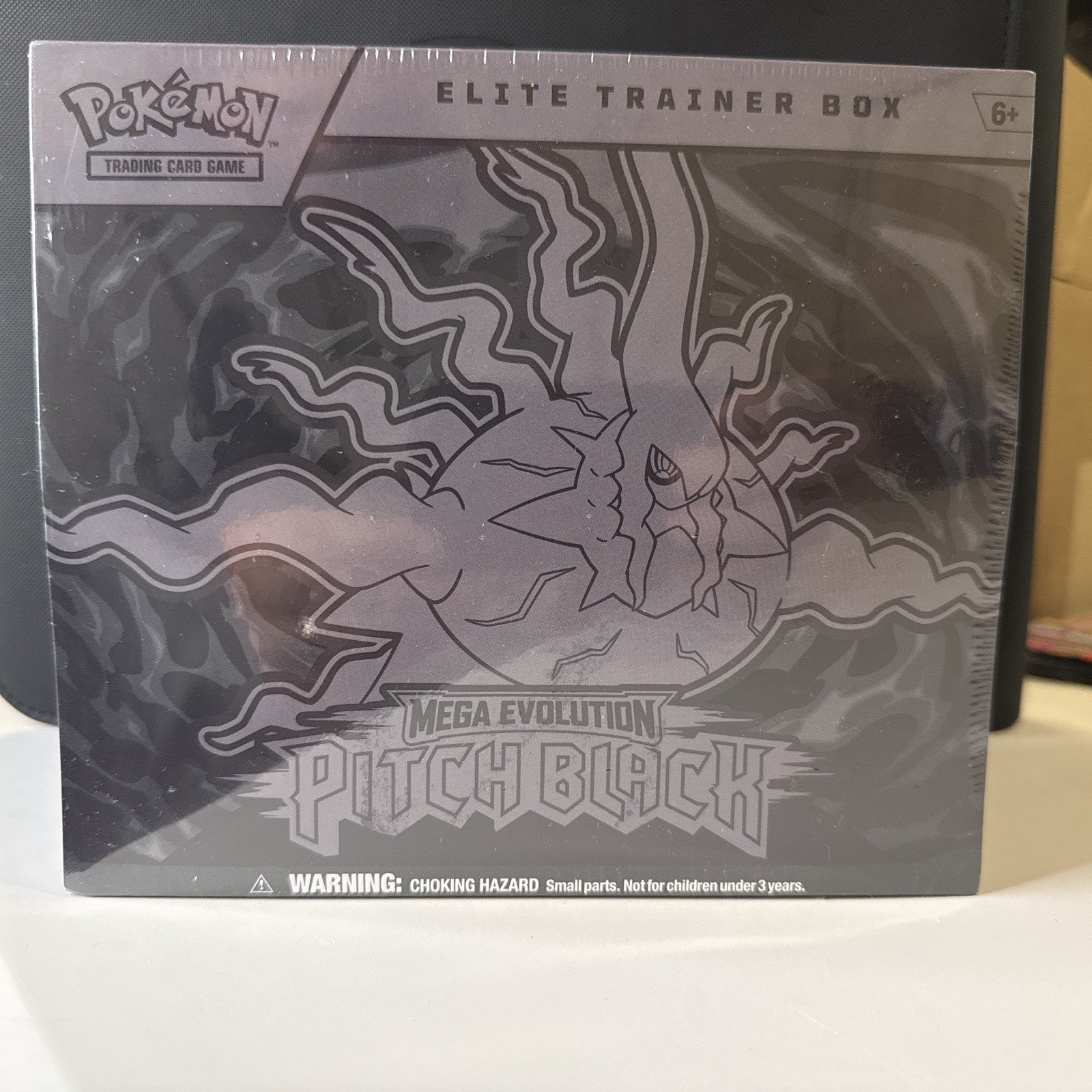 Pokemon Mega Evolution Pitch Black Elite Trainer Box Factory Sealed