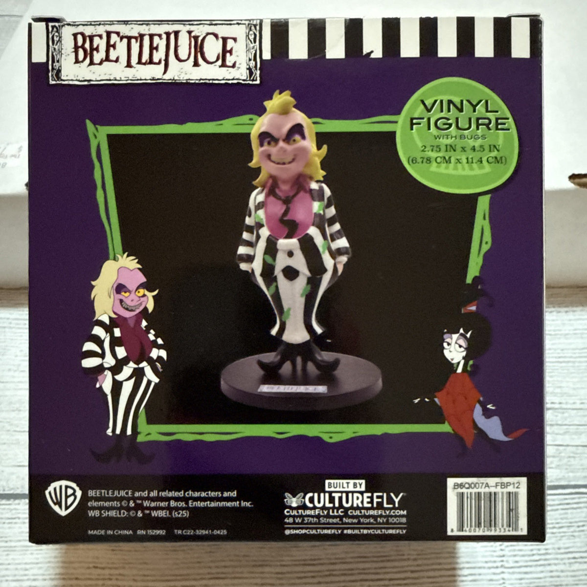 Beetlejuice the animated series Vinyl Figure - 4"