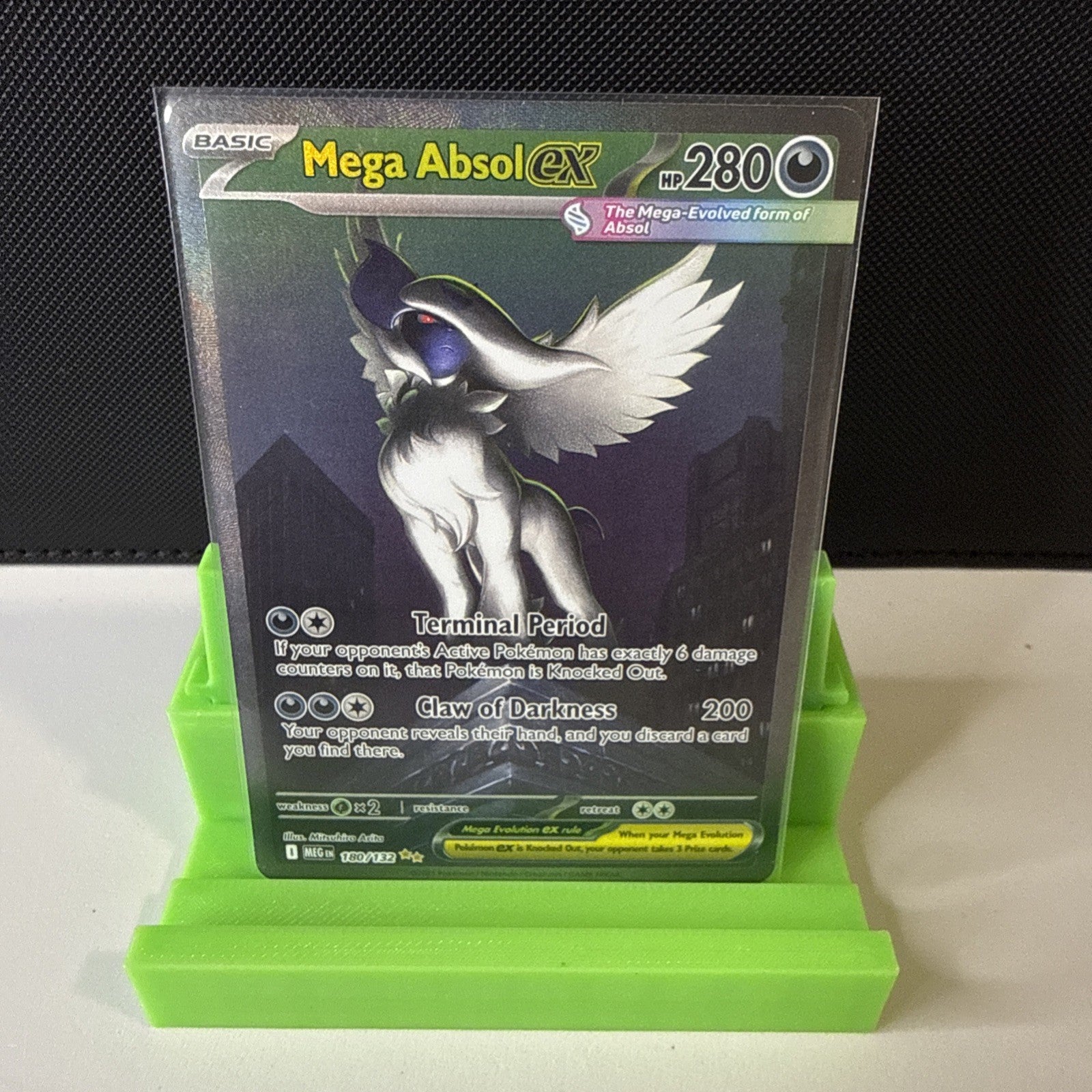 Mega Absol ex 180/132 Me01: Mega Evolution Holo