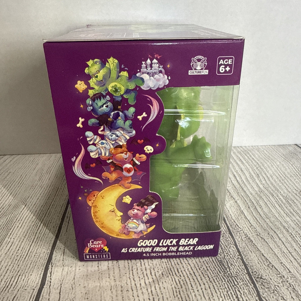 The Care Bears Monsters Good Luck Bear as Creature from the Black Lagoon