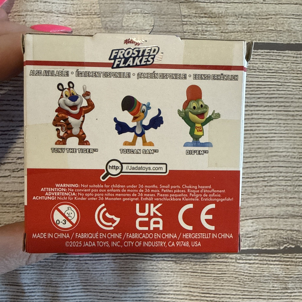 Jada Metalfigs Kellogg's Frosted Flakes Tony the Tiger Die-Cast Figure NEW NIB
