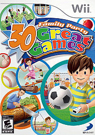 Family Party: 30 Great Games (Nintendo Wii, 2008) Complete CIB